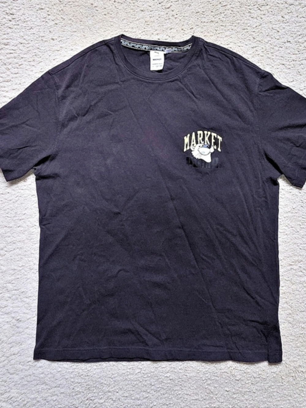 Puma x Market Graphic T-Shirt Black Size Medium